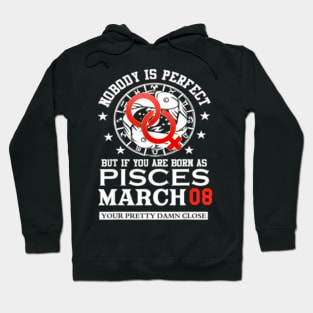 March 08 International Womens Day Birthday Hoodie